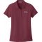 20-L100, X-Small, Burgundy, Left Chest, Trust Company - Horizontal.